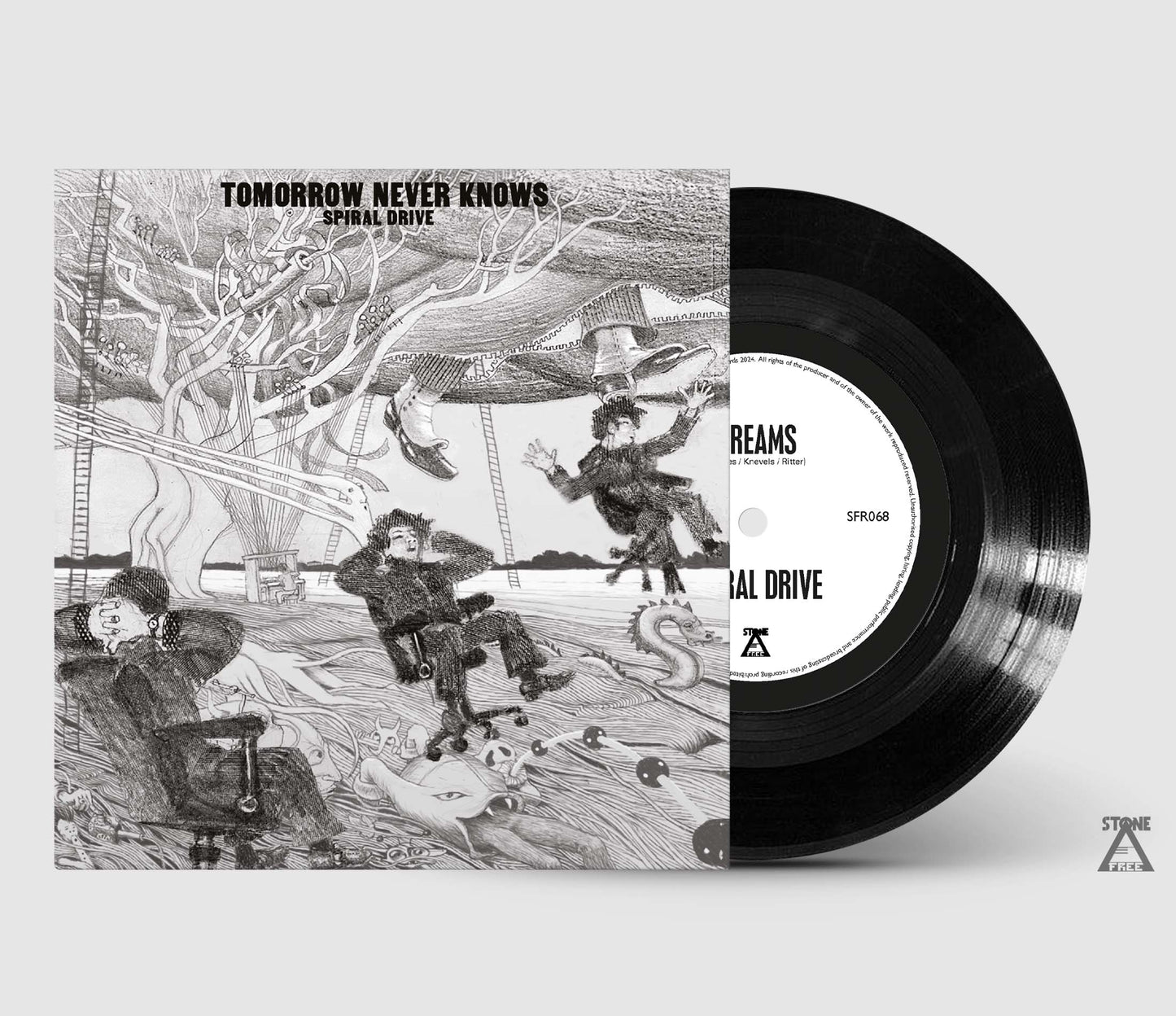 Spiral Drive Vinyl Bundle (Black)