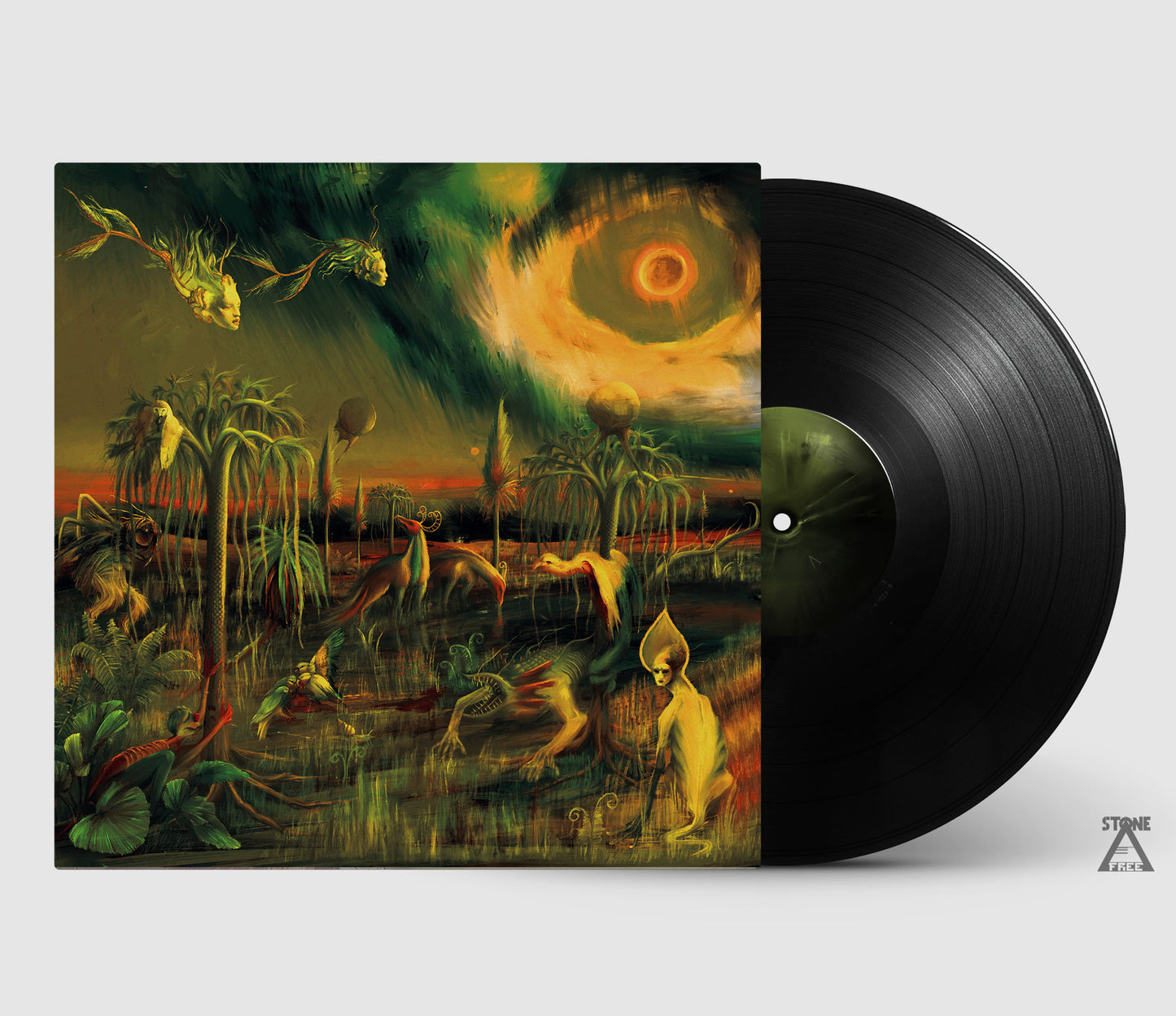 Hypnotic Floor - The Friendly Moss Forest Creatures Lived Happily In Perpetual Twilight (2025)